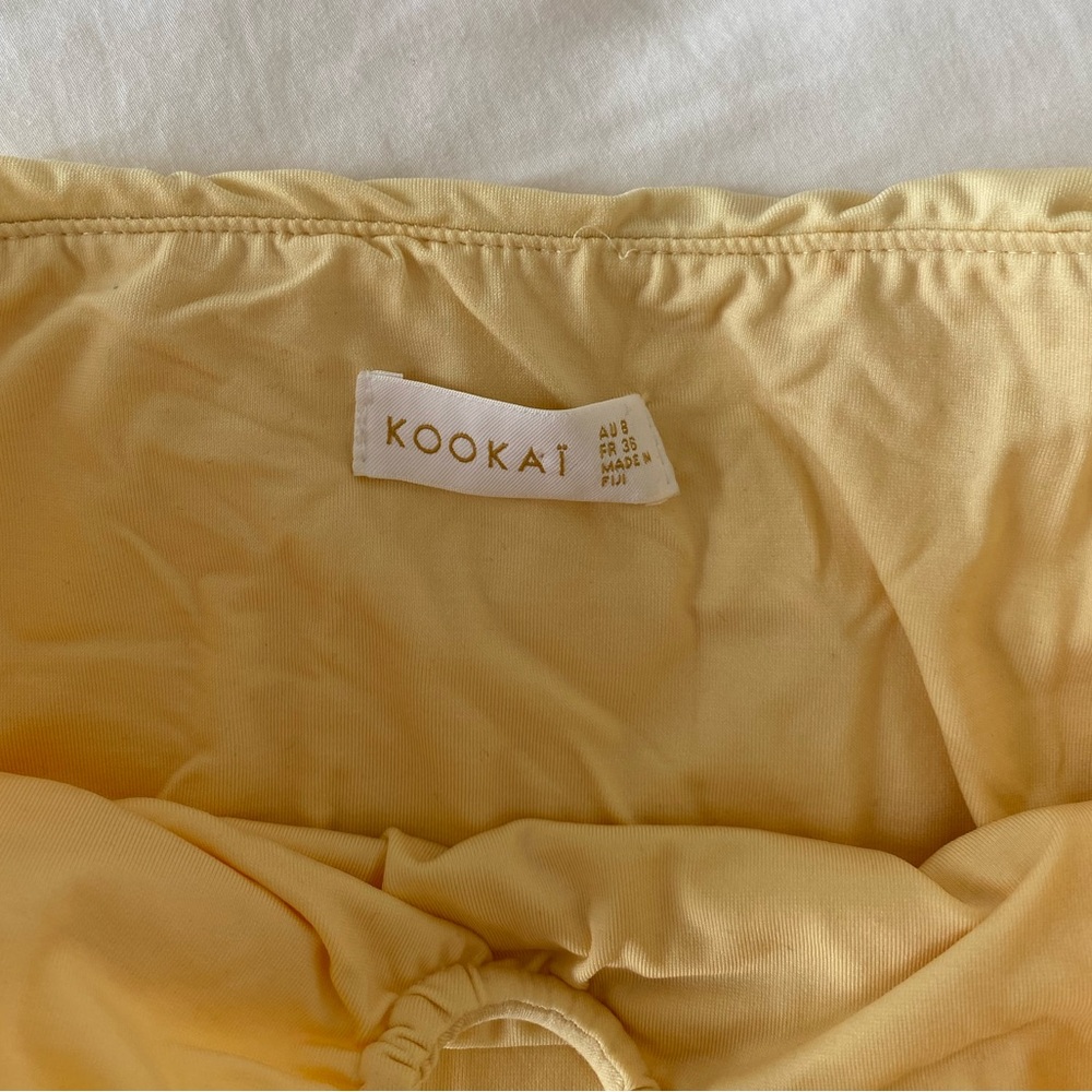 Kookai yellow top